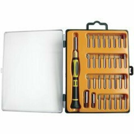 SWE-TECH 3C Platinum Tools Precision Screwdriver Set, 33 pc. FWT19101-1